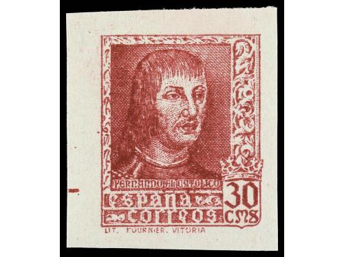** ESPAÑA. Ed. 844Aes/844Aecm. JUEGO COMPLETO de 10 sellos, 