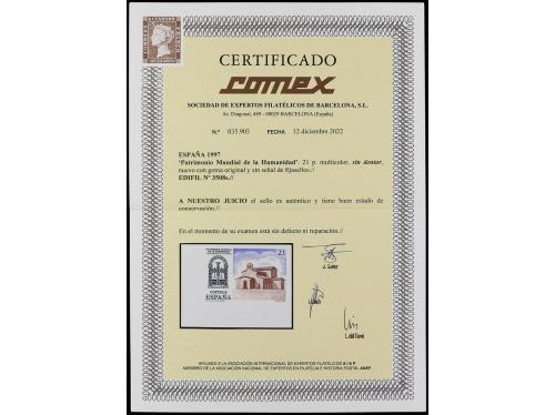 ** ESPAÑA. Ed. 3508s. PATRIMONIO MUNDIAL DE LA HUMANIDAD. 21