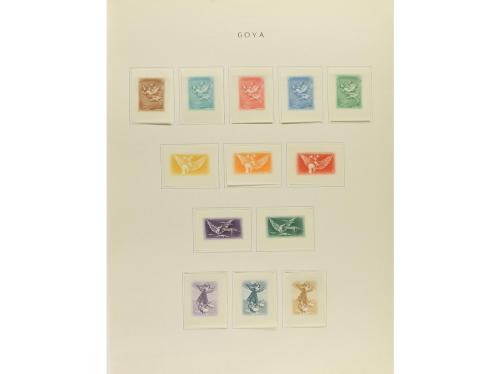 (*) ESPAÑA. Ed. 402/629. Libro-Álbum conteniendo PRUEBAS y V