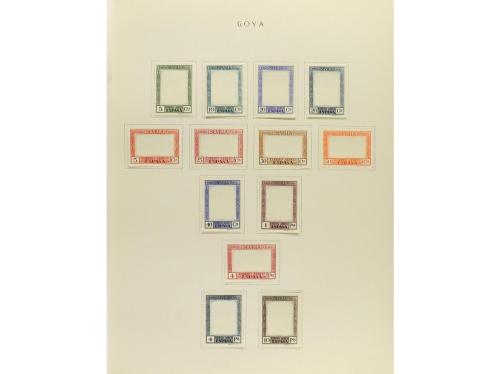 (*) ESPAÑA. Ed. 402/629. Libro-Álbum conteniendo PRUEBAS y V