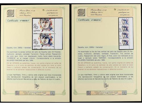 ** ESPAÑA. Ed. 2989. MARÍA DE MAEZTU. 20 pts. multicolor. Co