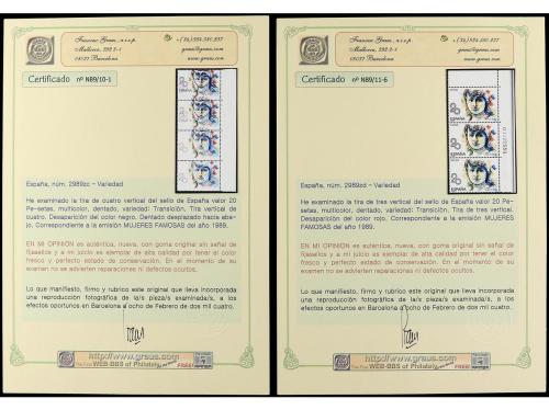 ** ESPAÑA. Ed. 2989. MARÍA DE MAEZTU. 20 pts. multicolor. Co