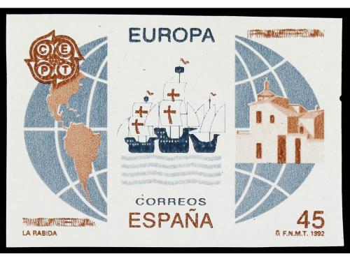 ** ESPAÑA. Ed. 3197s. EUROPA'92. 45 pts. multicolor SIN DENT