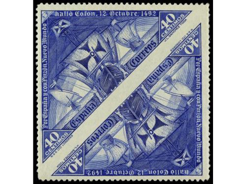 ** ESPAÑA. Ed. 531sh, 537sph, 541sph. Parejas horizontales S