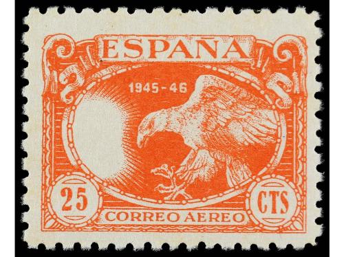 ** ESPAÑA. Ed. 997ef, 997ica (2) y 997id (2). 25 cts. rojo. 