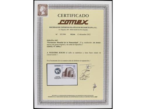 ** ESPAÑA. Ed. 3509s. PATRIMONIO MUNDIAL DE LA HUMANIDAD. 32