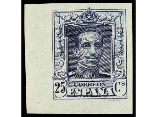 **/* ESPAÑA. Ed. NE 23/24s. NO EXPENDIDOS. 25 cts. azul tipo