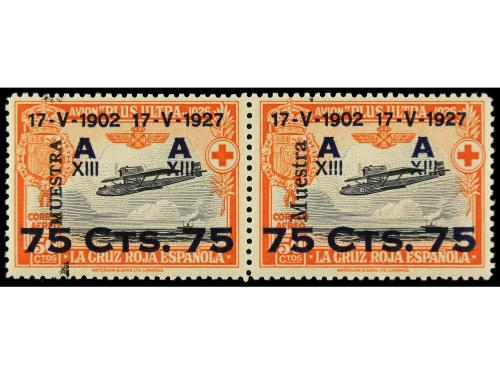 ** ESPAÑA. Ed. 388/91M + Ma. SERIE COMPLETA en parejas horiz