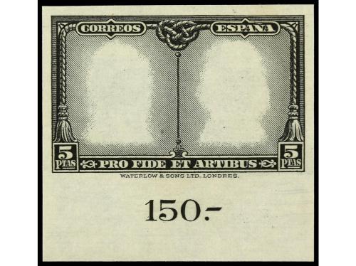 (*) ESPAÑA. Ed. 402/17. ENSAYOS DE COLOR. MARCOS SOLAMENTE. 