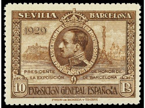 ** ESPAÑA. Ed. 434/47d. SERIE COMPLETA (12 valores). Dent. 1