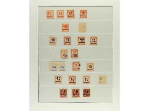 **/* ESPAÑA. Ed. 742/44. Conjunto de variedades de la serie 