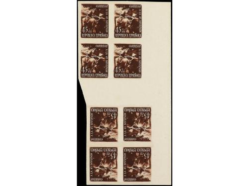 (*) ESPAÑA. Ed. 787/88pcs. SERIE COMPLETA sobre PAPEL CARTÓN