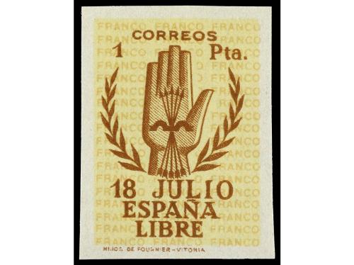 ** ESPAÑA. Ed. 851/4s. SERIE COMPLETA. 4 valores. SIN DENTAR