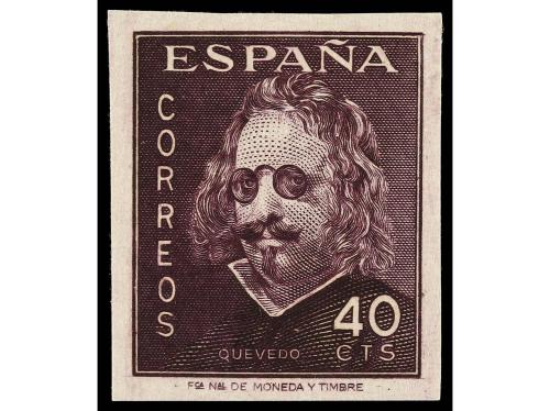 (*) ESPAÑA. Ed. 989ccs y ** 989ccas. 40 cts. 2 ejemplares en