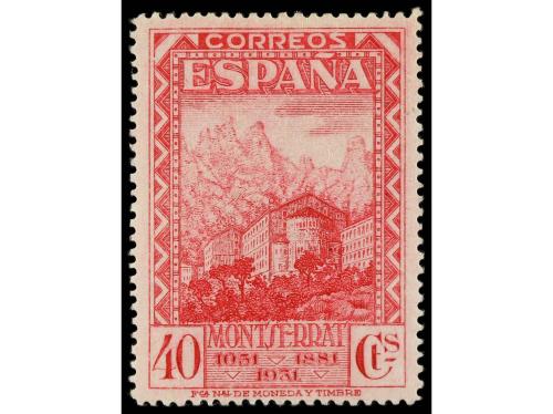 * ESPAÑA. Ed. 642/4cc. 25, 30 y 40 cts. COLORES CAMBIADOS. C