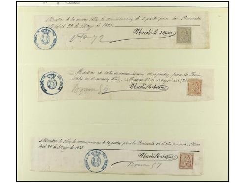 ESPAÑA. Ed. 131/140. SERIE COMPLETA del 5 cts. al 10 pts. so