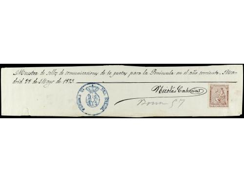 ESPAÑA. Ed. 131/140. SERIE COMPLETA del 5 cts. al 10 pts. so