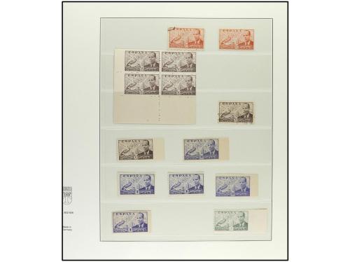 **/* ESPAÑA. Ed. 947. Conjunto montado en hojas Lindner neut