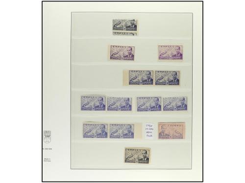 **/* ESPAÑA. Ed. 947. Conjunto montado en hojas Lindner neut