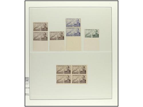 **/* ESPAÑA. Ed. 947. Conjunto montado en hojas Lindner neut