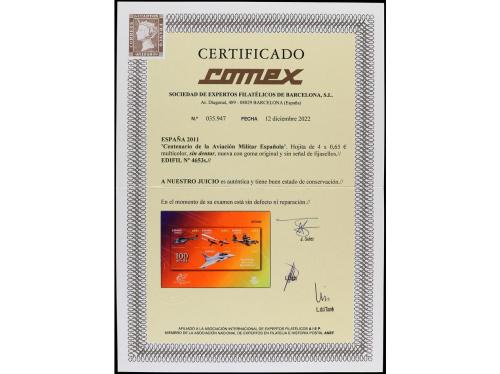 ** ESPAÑA. Ed. 4653s. CENT. AVIACIÓN MILITAR ESPAÑOLA. HB. m