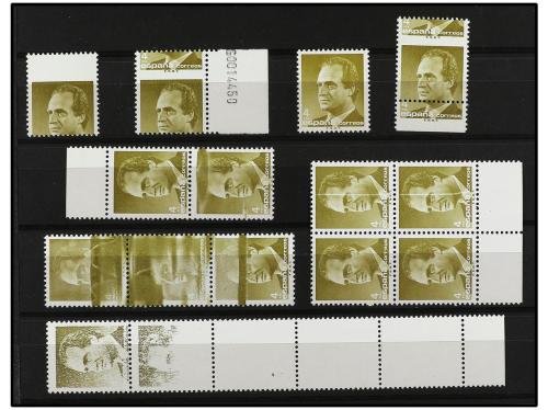 ** ESPAÑA. Ed. 2831. JUAN CARLOS I. 4 pts. verde amarillo. 1