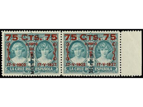 ** ESPAÑA. Ed. 373/87M + Mb. SERIE COMPLETA en parejas verti