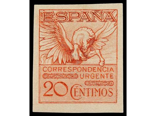 * ESPAÑA. Ed. 454s. 20 cts. rosa. SIN DENTAR. LUJO. Se inclu