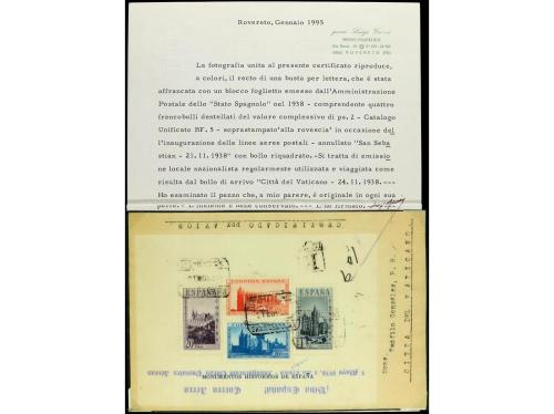 ✉ ESPAÑA E. LOCALES PATRIOTICAS: BURGOS. Ed. 95hi. 1938. SAL