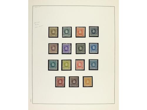 LOTES y COLECCIONES. ESPAÑA. Colección en 5 álbumes Edifil (