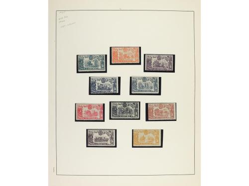 LOTES y COLECCIONES. ESPAÑA. Colección en 5 álbumes Edifil (