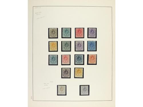 LOTES y COLECCIONES. ESPAÑA. Colección en 5 álbumes Edifil (