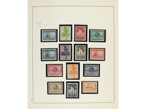 LOTES y COLECCIONES. ESPAÑA. Colección en 5 álbumes Edifil (