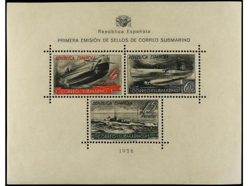 ** ESPAÑA. Ed. 781. HOJITA BLOQUE. Cat. 900&euro;. 