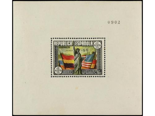 ** ESPAÑA. Ed. 766. HB. Aéreo + 5 pts. Sombra del tiempo sin