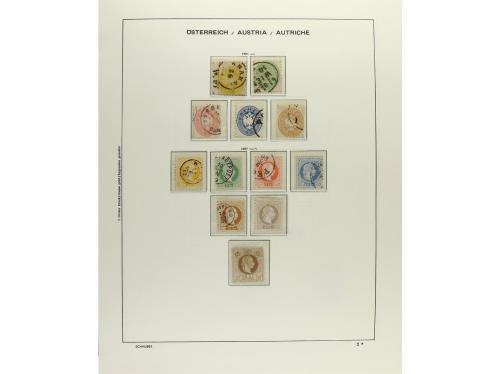 AUSTRIA. AUSTRIA. Colección en 5 álbumes desde primeras emi
