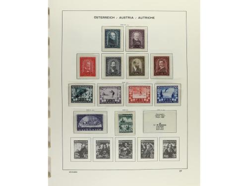 AUSTRIA. AUSTRIA. Colección en 5 álbumes desde primeras emi