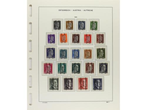 AUSTRIA. AUSTRIA. Colección en 5 álbumes desde primeras emi