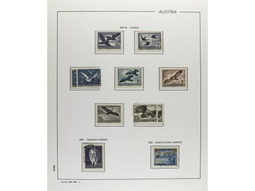 AUSTRIA. AUSTRIA. Colección en 5 álbumes desde primeras emi