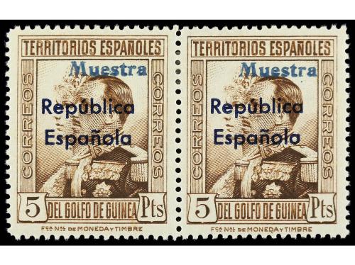 * COLONIAS ESPAÑOLAS: GUINEA. Ed. 230/43M. SERIE COMPLETA en