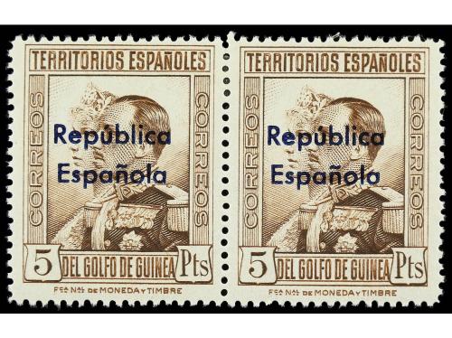 * COLONIAS ESPAÑOLAS: GUINEA. Ed. 232M/43N. JUEGO COMPLETO. 