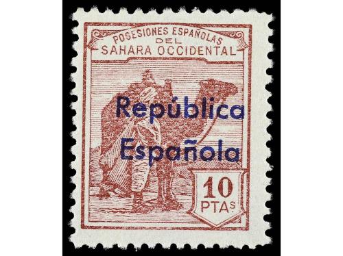 ** COLONIAS ESPAÑOLAS: SAHARA. Ed. 36B/47B. SERIE COMPLETA, 