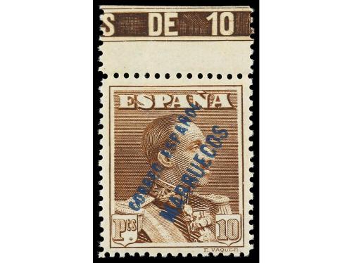 ** COLONIAS ESPAÑOLAS: TANGER. Ed. NE 4/6. 1 pta., 4 pts. y 