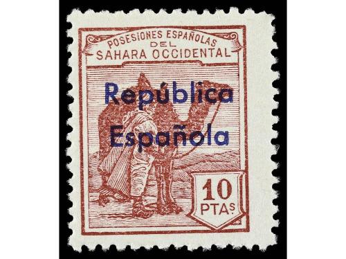 ** COLONIAS ESPAÑOLAS: SAHARA. Ed. 36B/47B. SERIE COMPLETA, 