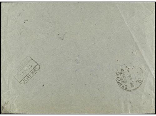 ✉ ANDORRA. 1929. ANDORRA a MADRID. Carta certificada, precio