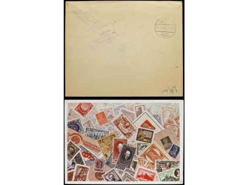 ✉ RUSIA. 1931. Dos tarjetas circuladas por GRAF ZEPPELIN en 