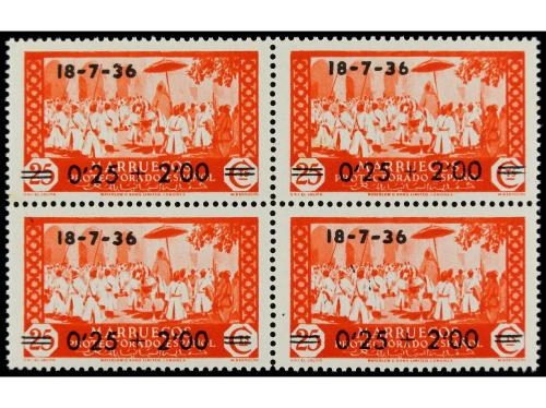 ** COLONIAS ESPAÑOLAS: MARRUECOS. Ed. 161 (10) y ° 161 (2). 