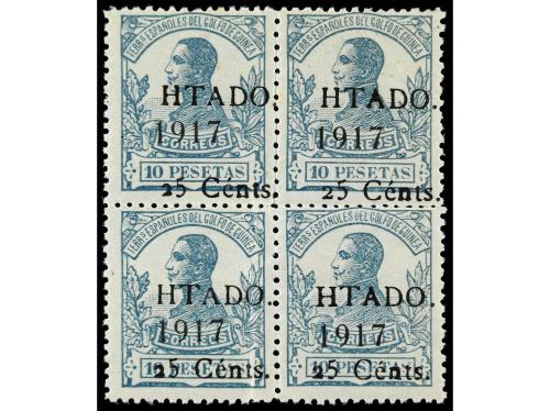 ** COLONIAS ESPAÑOLAS: GUINEA. Ed. 124/7. SERIE COMPLETA, 4 