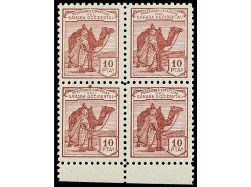 ** COLONIAS ESPAÑOLAS: SAHARA. Ed. NE 1/10 (4). SERIE COMPLE