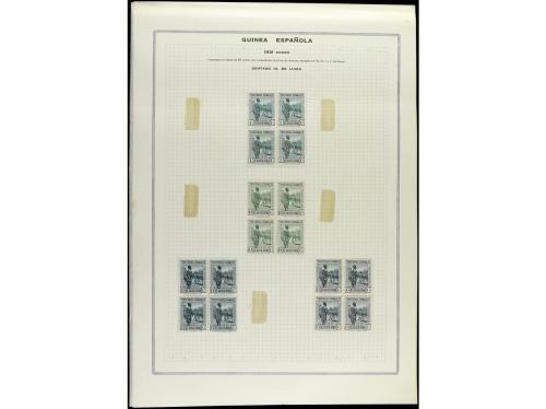 LOTES y COLECCIONES. 1931-1935. GUINEA ESPAÑOLA. Resto de co